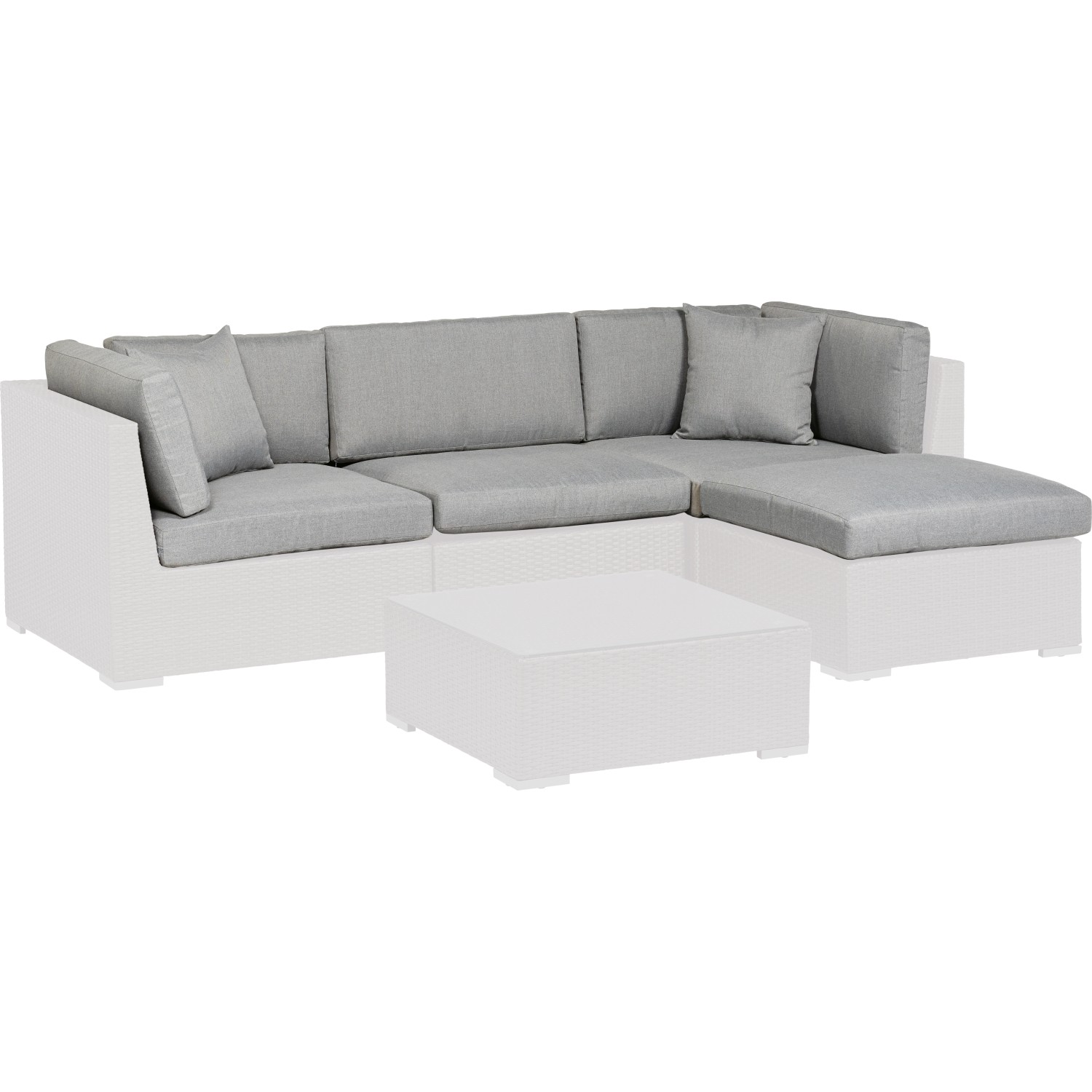 Ersatzkissen-Set für Gartenmöbelgruppe Alton günstig online kaufen