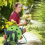 Relaxdays Schlauchwagen Stahl Graugrün Fahrbar Einklappbar 45 m 82,5 cm x 43 cm x 34 cm_5