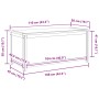 vidaXL Aufbewahrungsbox Natur Holzwerkstoff 42000875_11