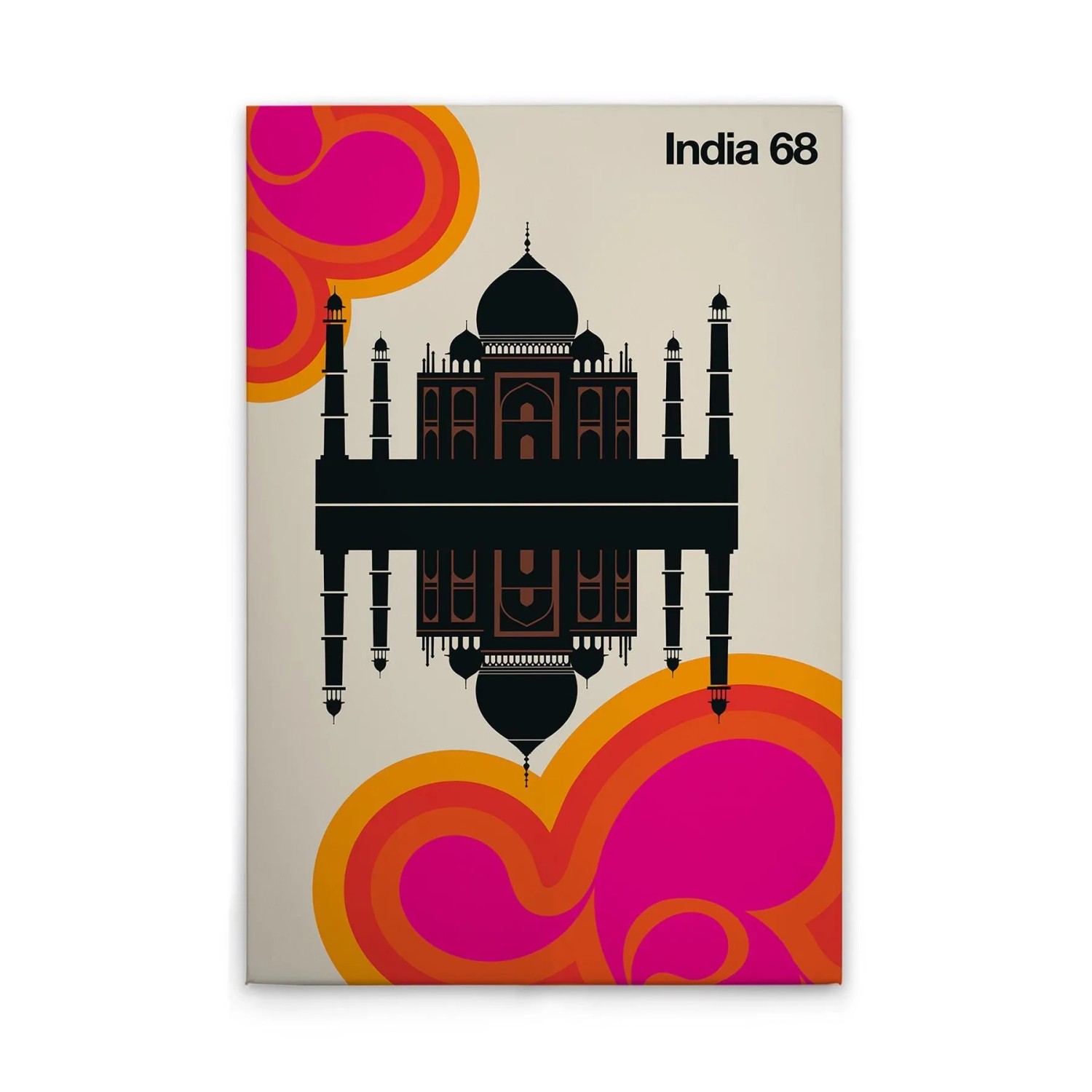 Tadessi Leinwandbild - M1-No.50815 - Retro Indien - 40 x 60 cm - Querformat
