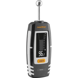Laserliner WetFinder Feuchtigkeitsmessgerät zur zerstörungsfreien Feuchtigkeitsmessung in Wänden, Böden und Decken.