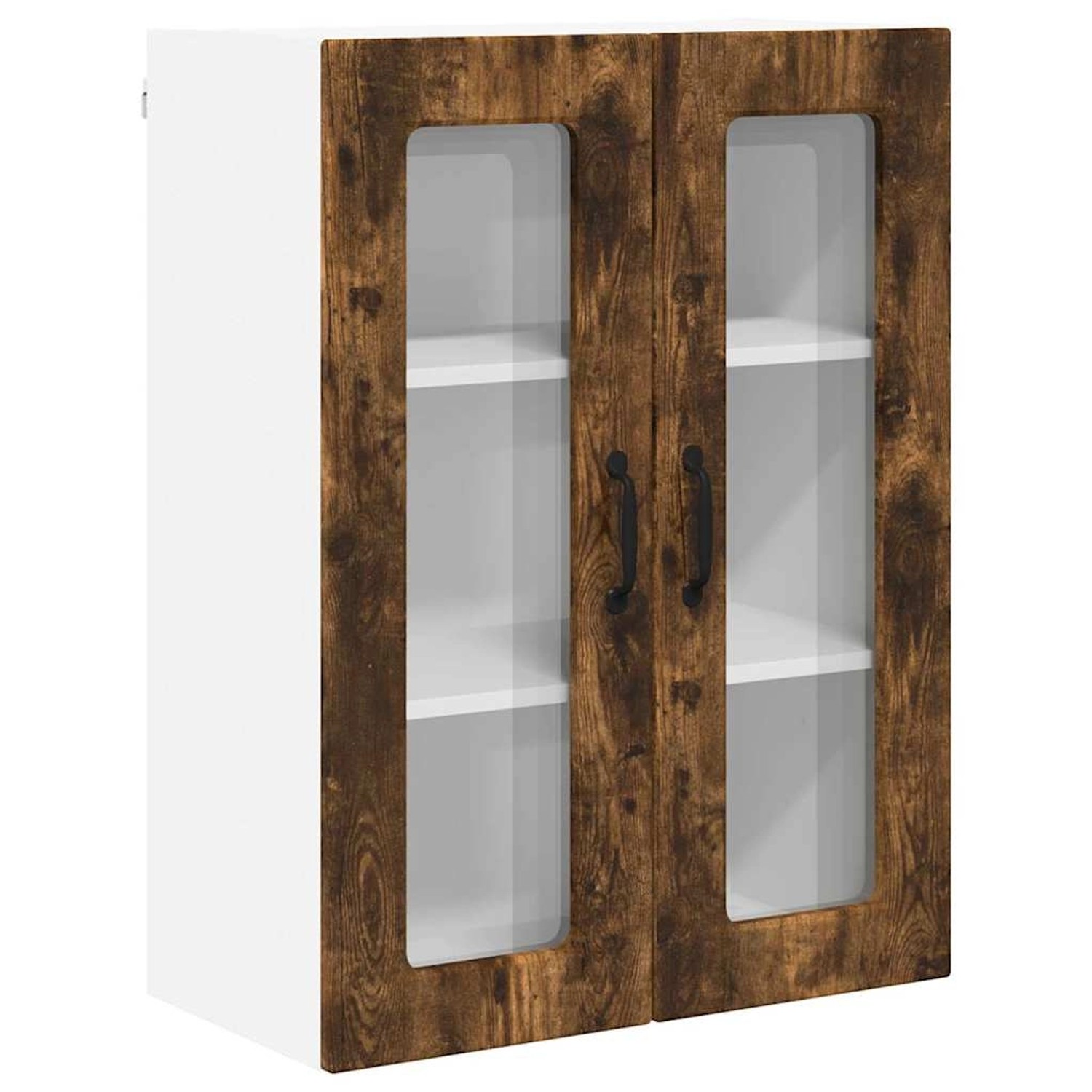 vidaXL Küchenwandschrank mit Regal Geräucherte Eiche 60 x 31 x 80 cm 885440 günstig online kaufen