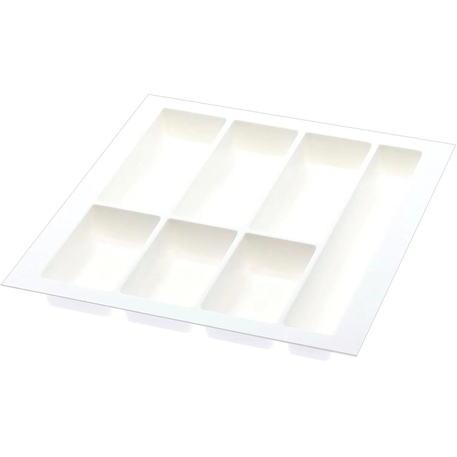 Agoform Besteckeinsatz Classico Kürzbar 490x440x50,5mm Kunststoff Weiß