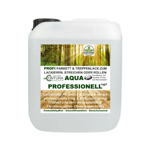 Contura Parkettlack Treppenlack Professionell Lack Fußbodenlack Dielenlack Holzlack Seidenmatt 5 Liter