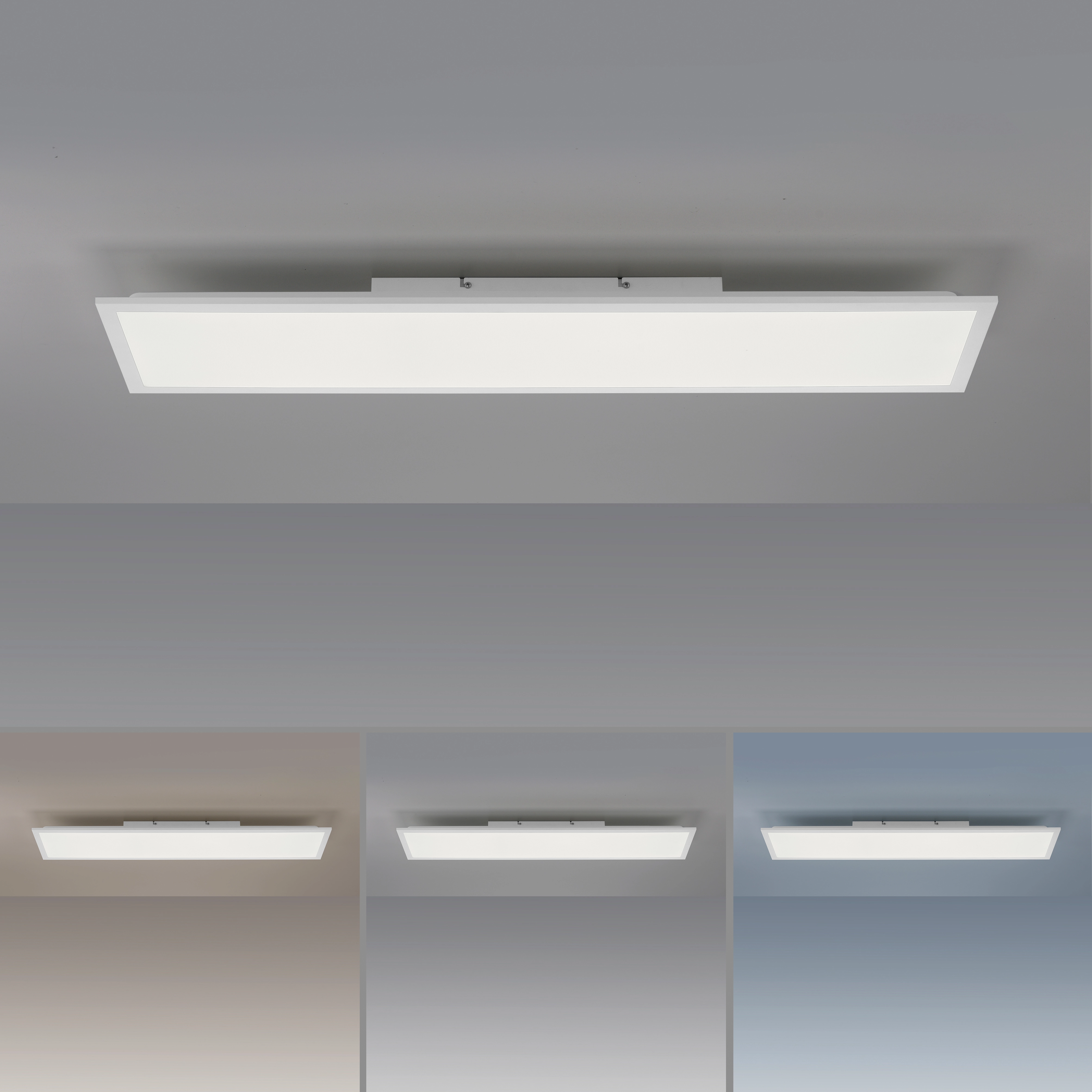 Light. kaufen OBI bei LED-Deckenleuchte Weiß Flat Just