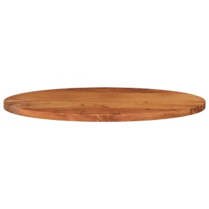 vidaXL Tischplatte 90x40x2,5 cm Oval Massivholz Akazie 370799