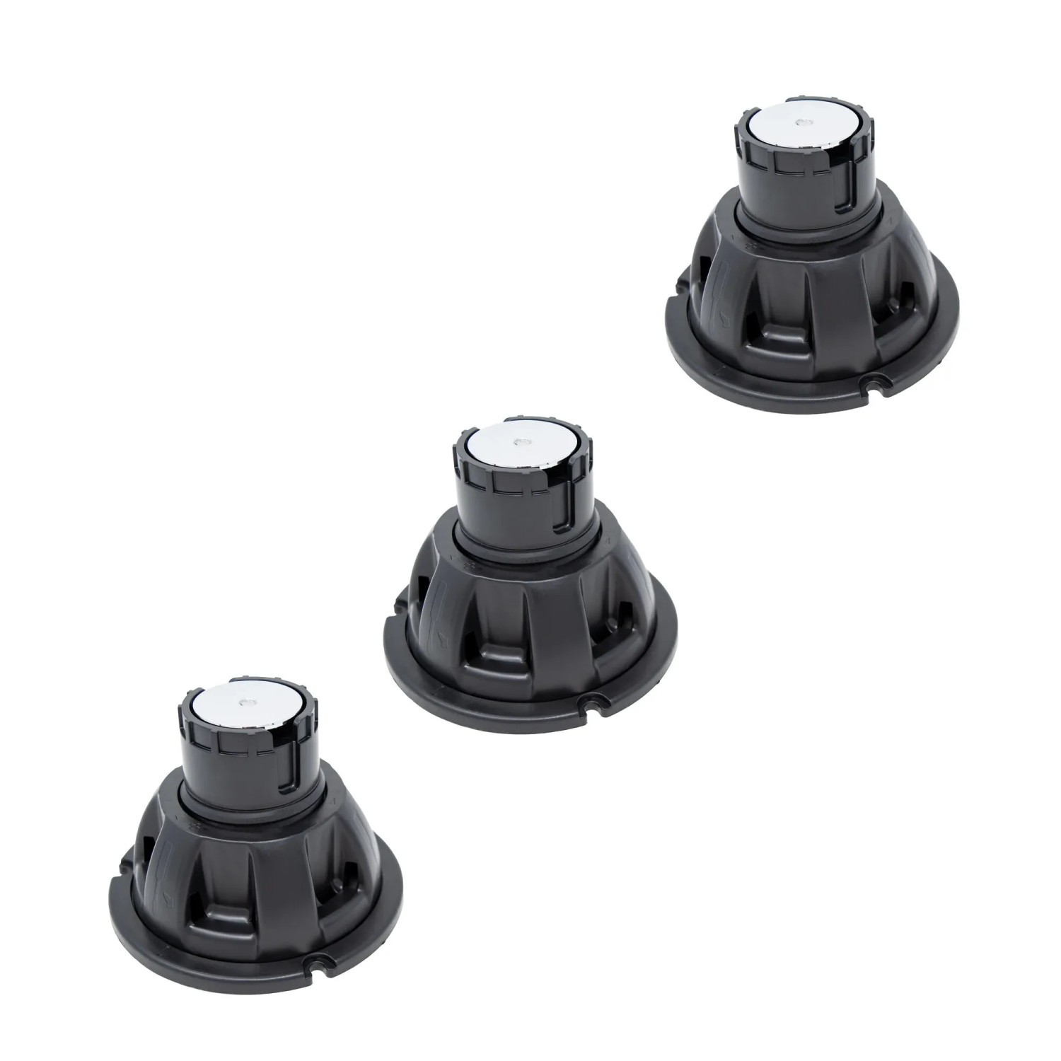 Schulte Unterbaufüße (3er-Set) für Duschwannen Centro- & Lineastone, 90-112 mm.