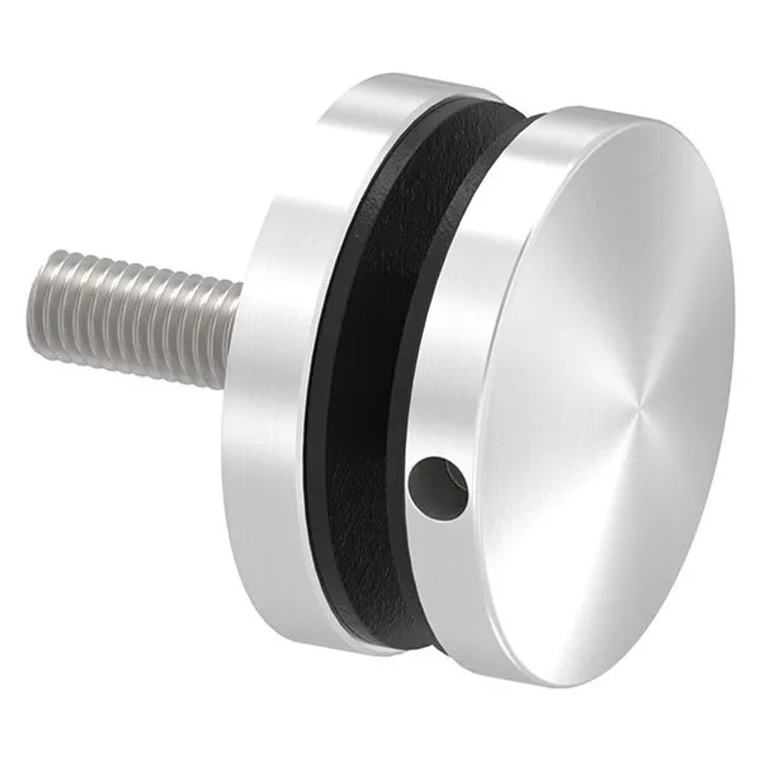 FeNau Glaspunkthalter Ø 52 mm V2A Anschluss Flach Mit AbP