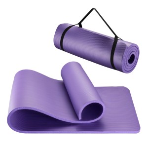 Wiltec Yogamatte Violett 180X60X15Cm Turnmatte Gymnastikmatte Bodenmatte Sport