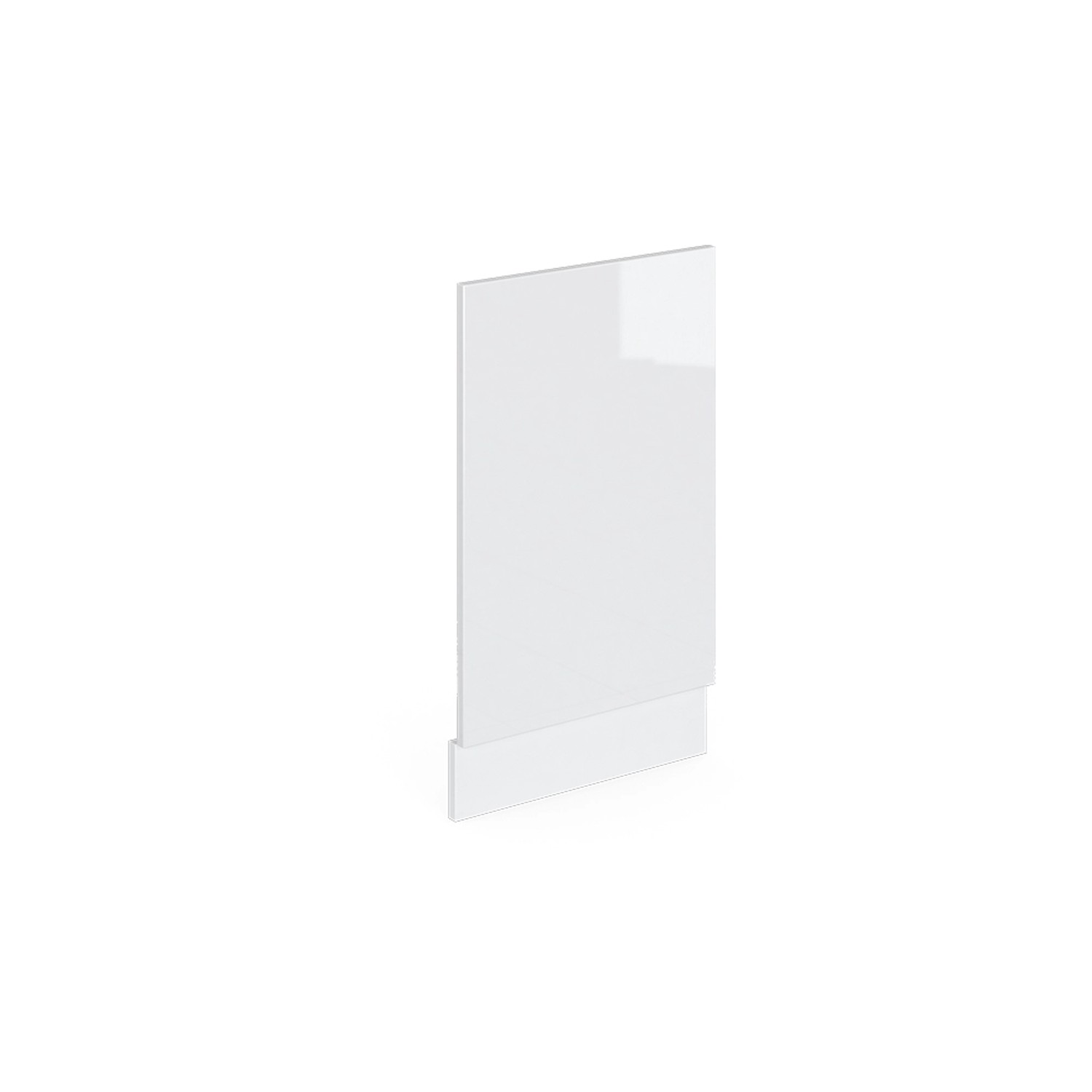Vicco Frontblende R-Line Weiß Hochglanz/Weiß 45 cm ohne Arbeitsplatte