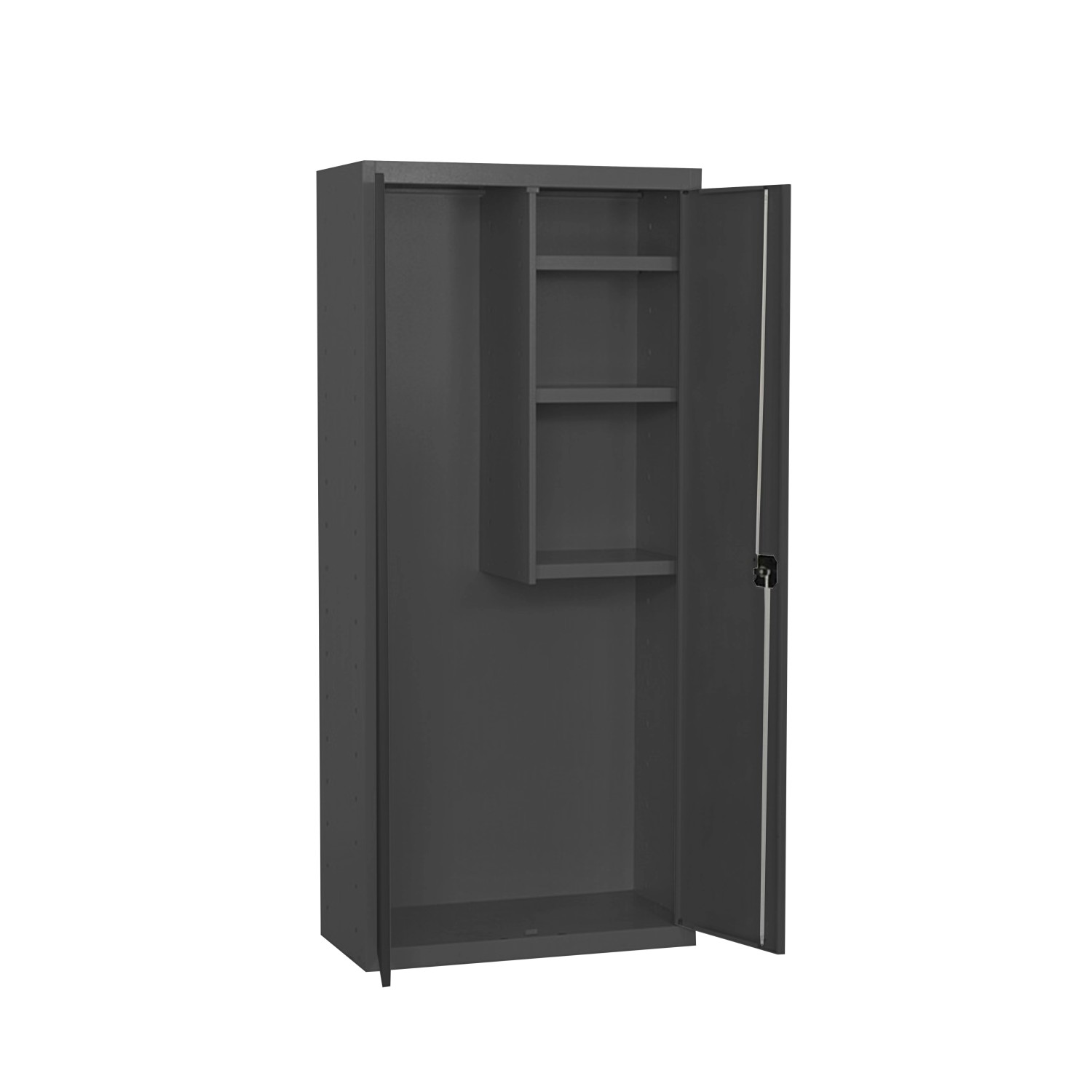 PROREGAL Putzmittelschrank AMEGO HxBxT 180 x 60 x 40 cm 3x Fachboden Anthra günstig online kaufen