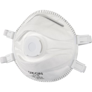 OX-ON FFP3 Atemschutzmaske mit Ventil, weiß, für staubige Umgebungen. Arbeitskleidung & Zubehör.