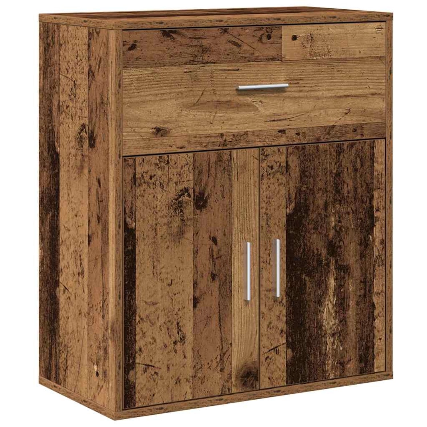 vidaXL Sideboard mit Schubladen Altholz 60 x 31 x 70 cm Holzwerkstoff 87139 günstig online kaufen
