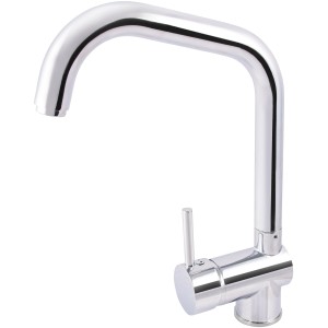 Calmwaters Küchenarmatur Honest Extra Chrom, Vorfensterarmatur, abnehmbar.