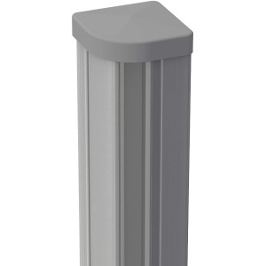 GroJa Pfosten zum Aufdübeln, 7x7x190cm, DB701, Zubehör für Zaunbau & Sichtschutz.