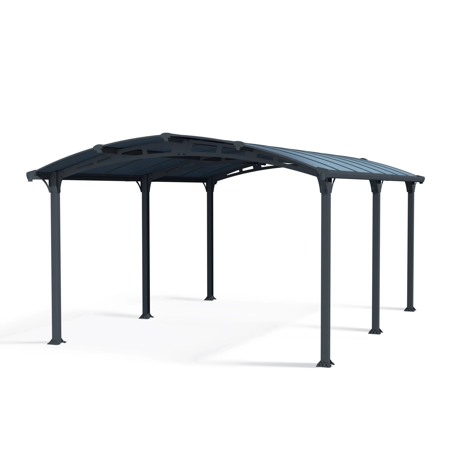 Canopia Carport Arcadia 5000 Anthrazit 360 cm x 510 cm