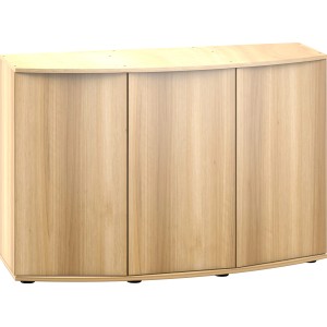 Juwel Aquariumunterschrank SBX Vision 260 in hellem Holz Dekor mit drei Türen.