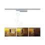 Paulmann URail Spotadapter für Schienensysteme, Chrom matt, Zigbee Smart Home kompatibel.