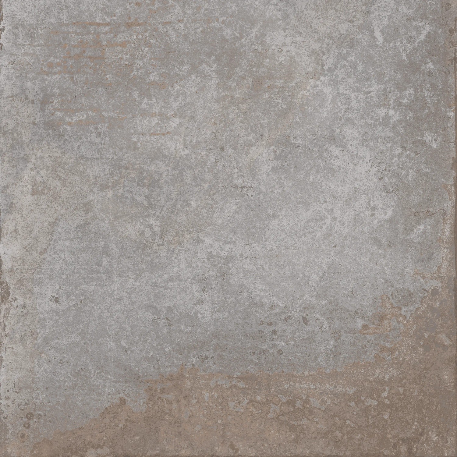 Terrassenplatte Feinsteinzeug Rust Grau, 60x60 cm, frostsicher und rutschhemmend.