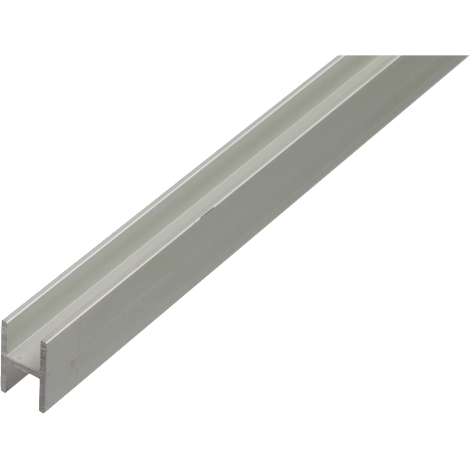 Alberts H-Profil Aluminium 22 mm x 30 mm x 2.000 mm Silber