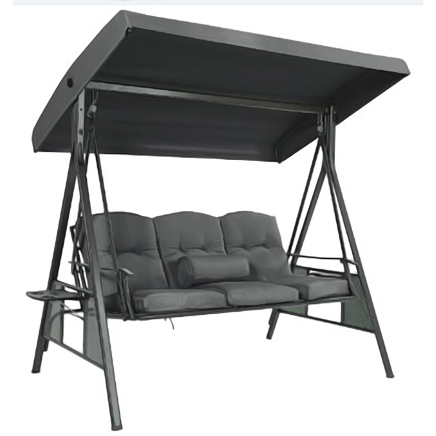 Home Deluxe Hollywoodschaukel Descanso Grau kaufen bei OBI