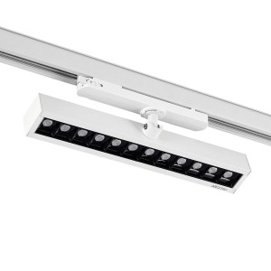 Arcchio LED Stromschienenstrahler Millay 9654013 Modern in Weiß aus Aluminium 1-flammig Arbeitszimmerleuchte