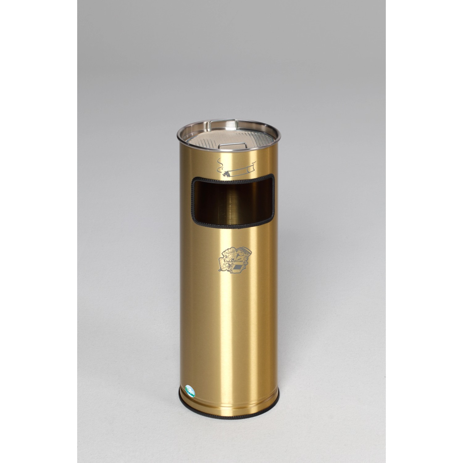 PROREGAL Kombiascher Mit Kantenband 16,7 Liter HxBxT 66 x 23 x 23 cm Messin günstig online kaufen