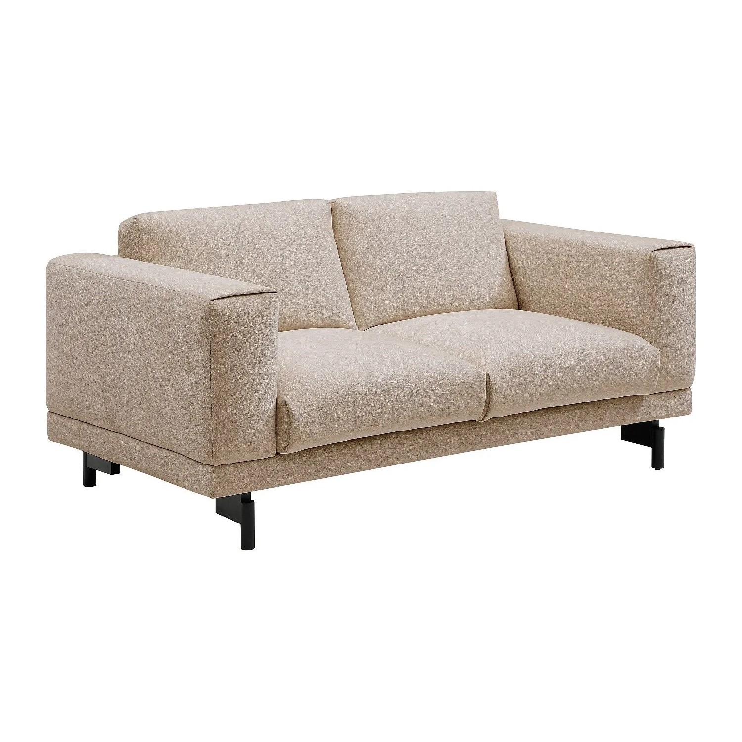 Vente-unique Sofa Ohne Schlafmöglichkeit Dembola Beige 172 cm