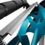Detailaufnahme des Gardena Spindelmäher Plus 400: Schneidwalze und Messer für präzisen Rasenschnitt.