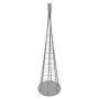 MCW Deko-Baum O91 Metall 90cm Silberfarben