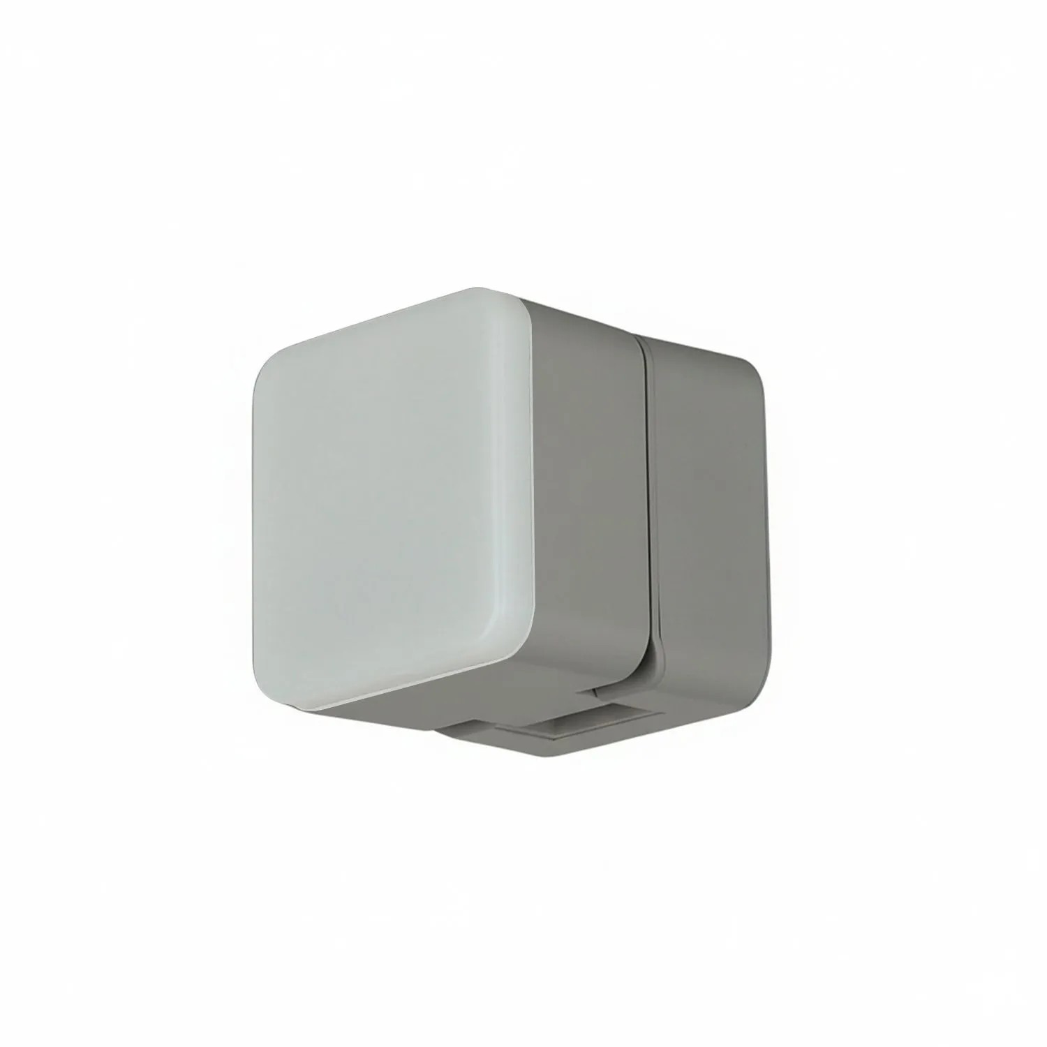 EASYLIGHT LED Außenwandleuchte Klein 9 CM Breit IP44 Anthrazit Klappbar