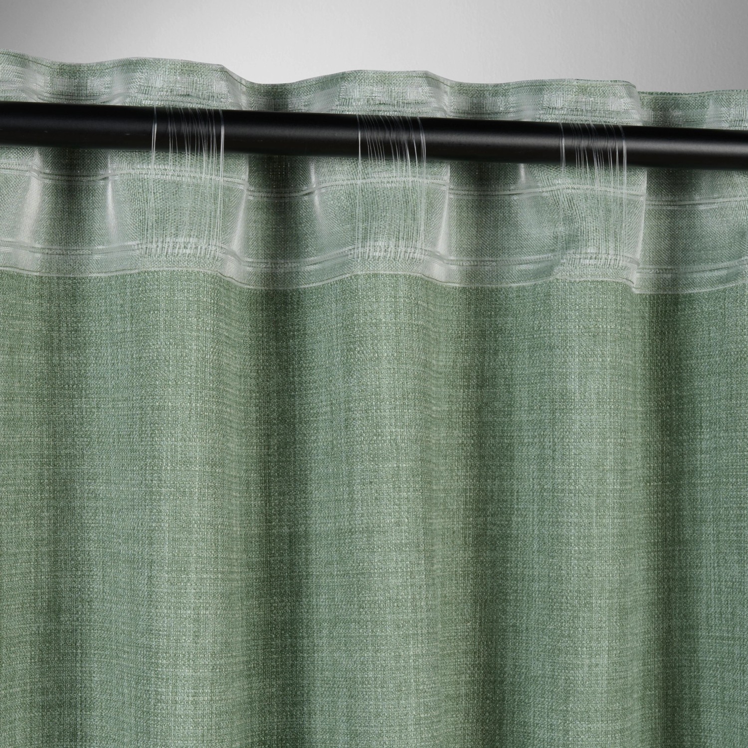 Premium Living Fertigvorhang Leo in Olivgrün ca. 135x255cm_6