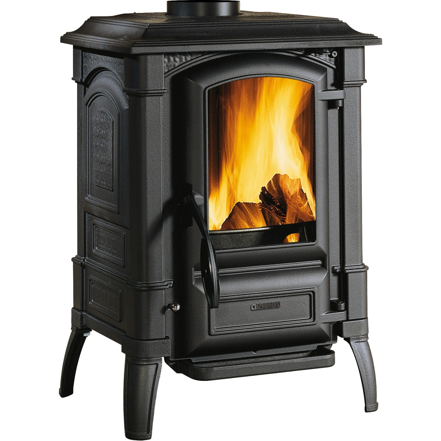 Firefix Küchenofen Giulietta Gusseisen Schwarz 6,5 kW günstig online kaufen