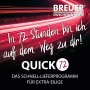 Breuer Quick-Lieferprogramm: Duschwanne Flat Line Design, 90x75 cm, schnell geliefert.