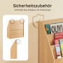 Detailaufnahme: SoBuy Kinderregal KMB01-N mit Kippschutz für Sicherheit im Kinderzimmer.