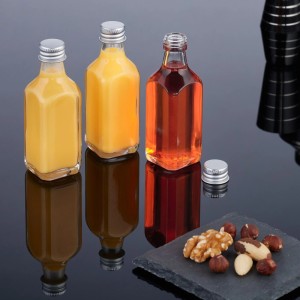 Relaxdays Miniflaschen Glas Transparent Auslaufsicher 30er Pack 50 ml 10 cm x 3,5 cm x 3,5 cm