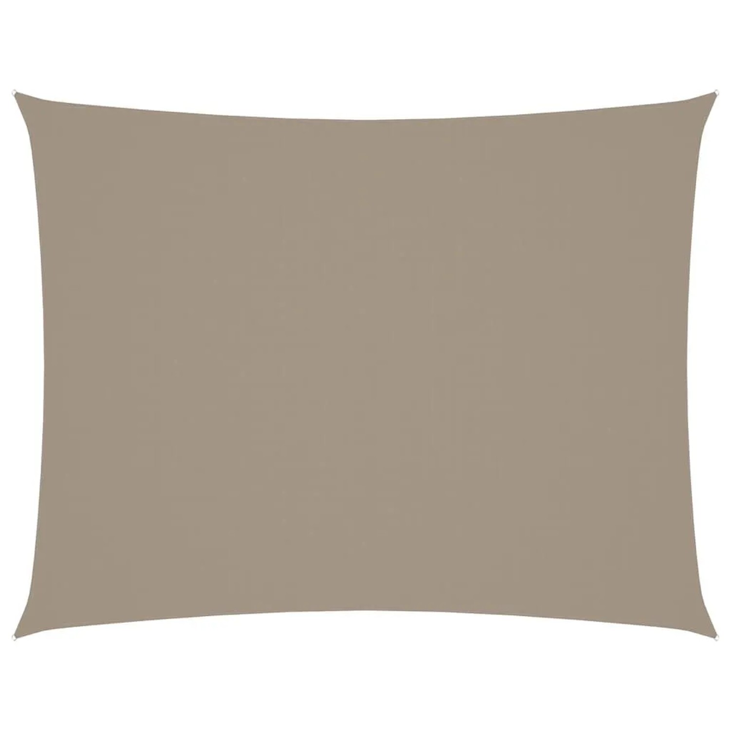 vidaXL Sonnensegel Oxford-Gewebe Rechteckig 5x7 m Taupe 135440 günstig online kaufen