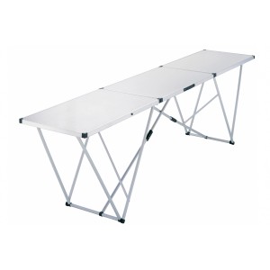 LUX Multifunktionstisch mit Aluminiumgestell, ideal zum Tapezieren und für andere Arbeiten.