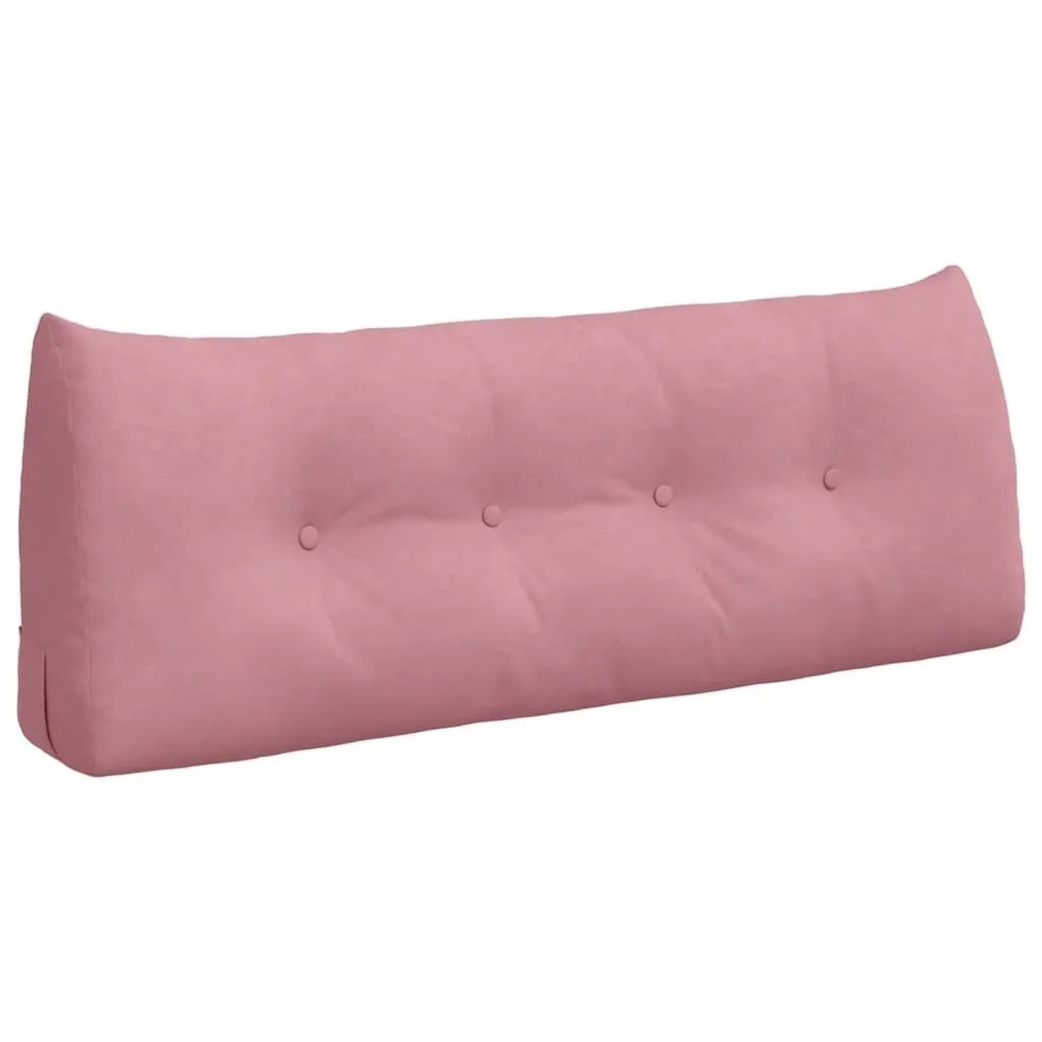 vidaXL Rückenkissen Rosa 120 x 24 x 50 cm Samt 42014491