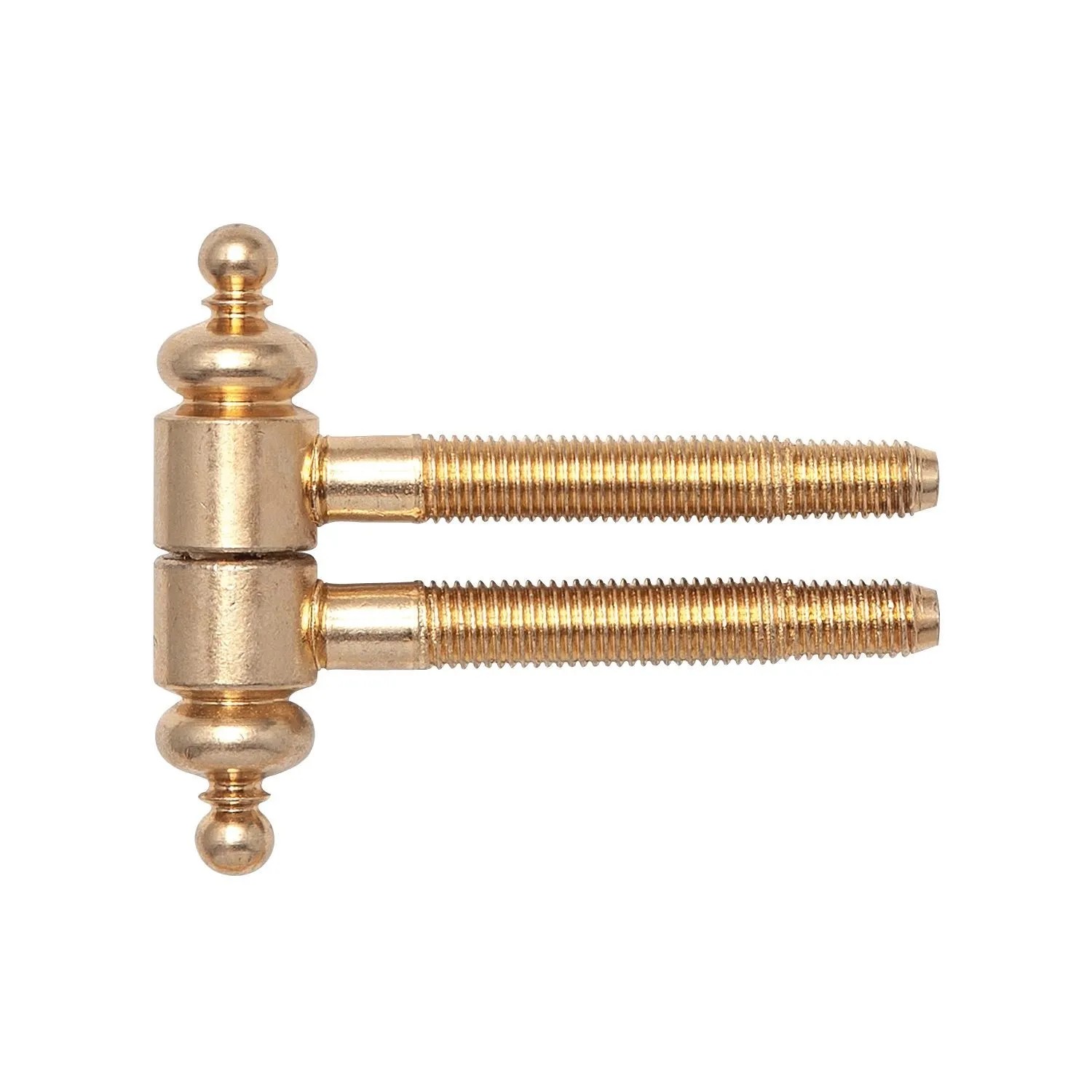Sfs Einbohrband mit Zierkopf ø 16 mm Bandhöhe 63 mm Stahl Vermessingt