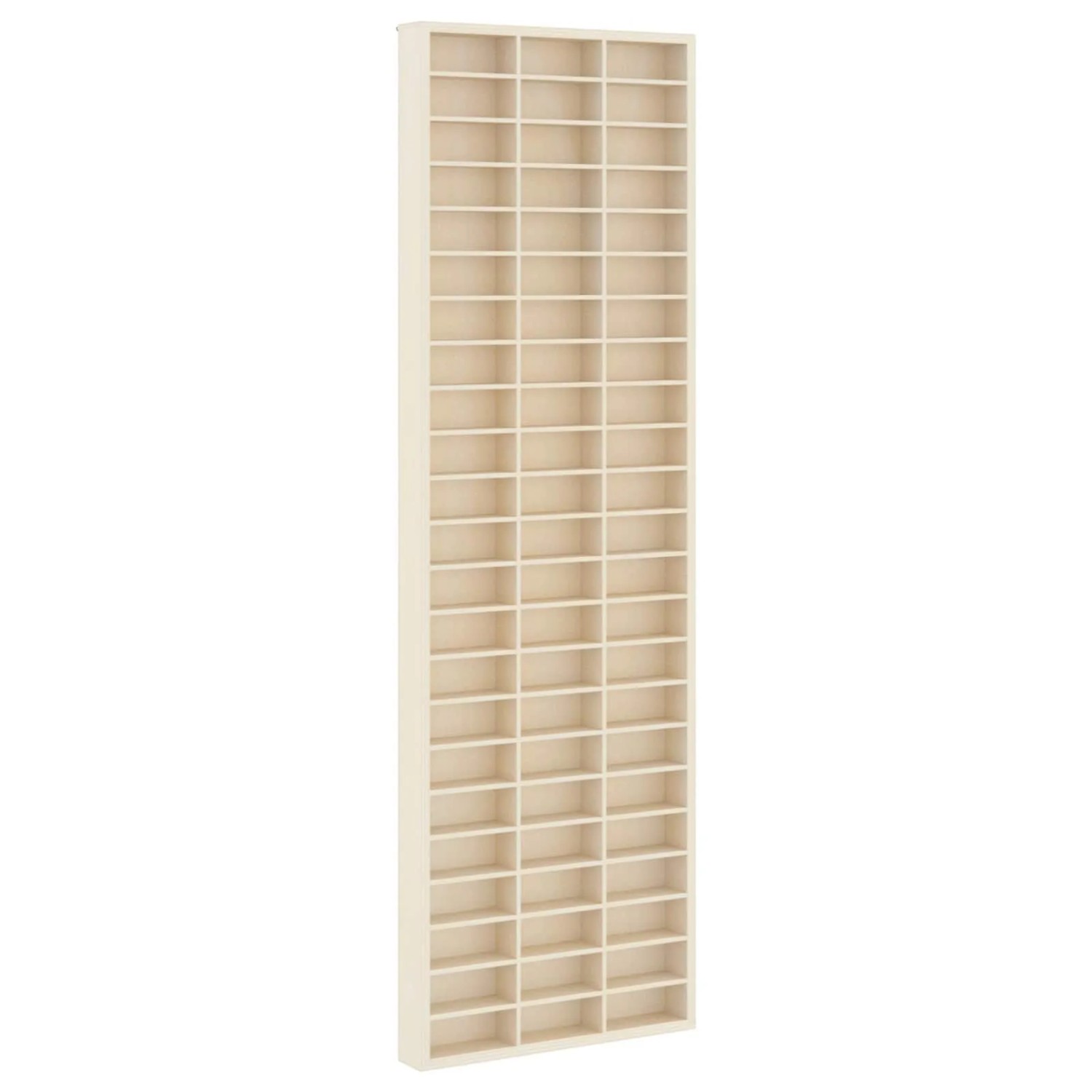 vidaXL Wanddisplay-Case mit Regal Beige 30 x 4,5 x 96 cm Holzwerkstoff 42015613