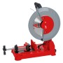 Holzmann Metalltrennsäge MKS355N mit HM-Sägeblatt, rote Tischkreissäge für Metall.
