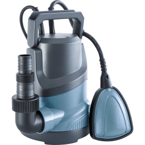 Tauchpumpe 250W für Klarwasser TPK 6000 mit Schwimmerschalter, ideal für Becken und Zisternen.