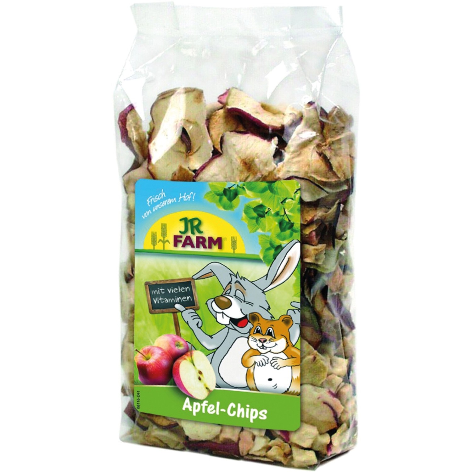 JR Farm Nager-Snack Apfel-Chips 80 g