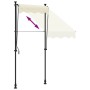 vidaXL Markise Einziehbar Creme 100x150 cm Stoff und Stahl 368743_6