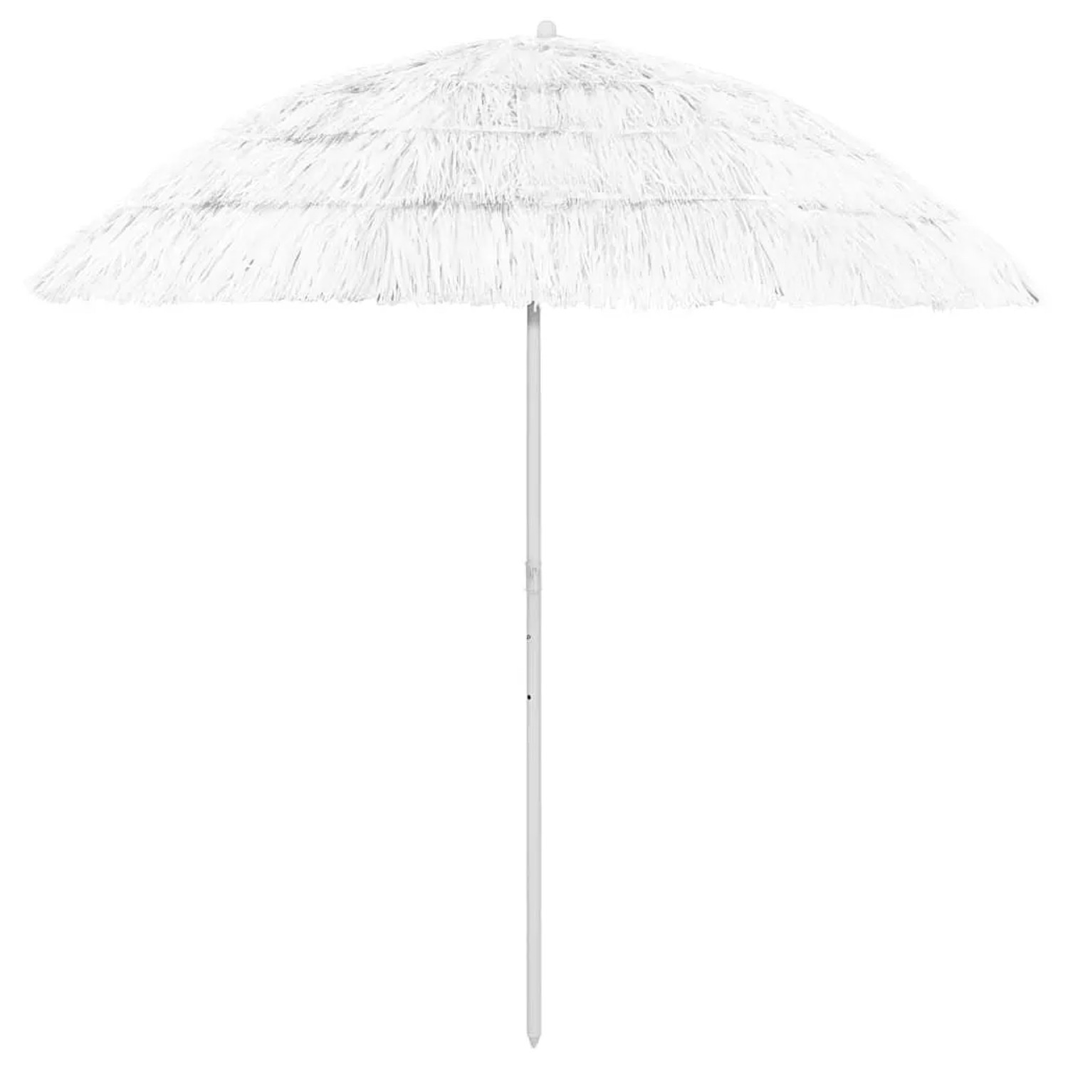 vidaXL Sonnenschirm Hawaii Weiß 240 cm 314701 günstig online kaufen