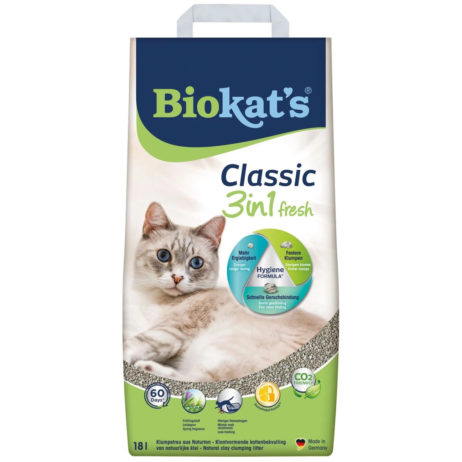 Biokats Katzenstreu Classic fresh 18,
