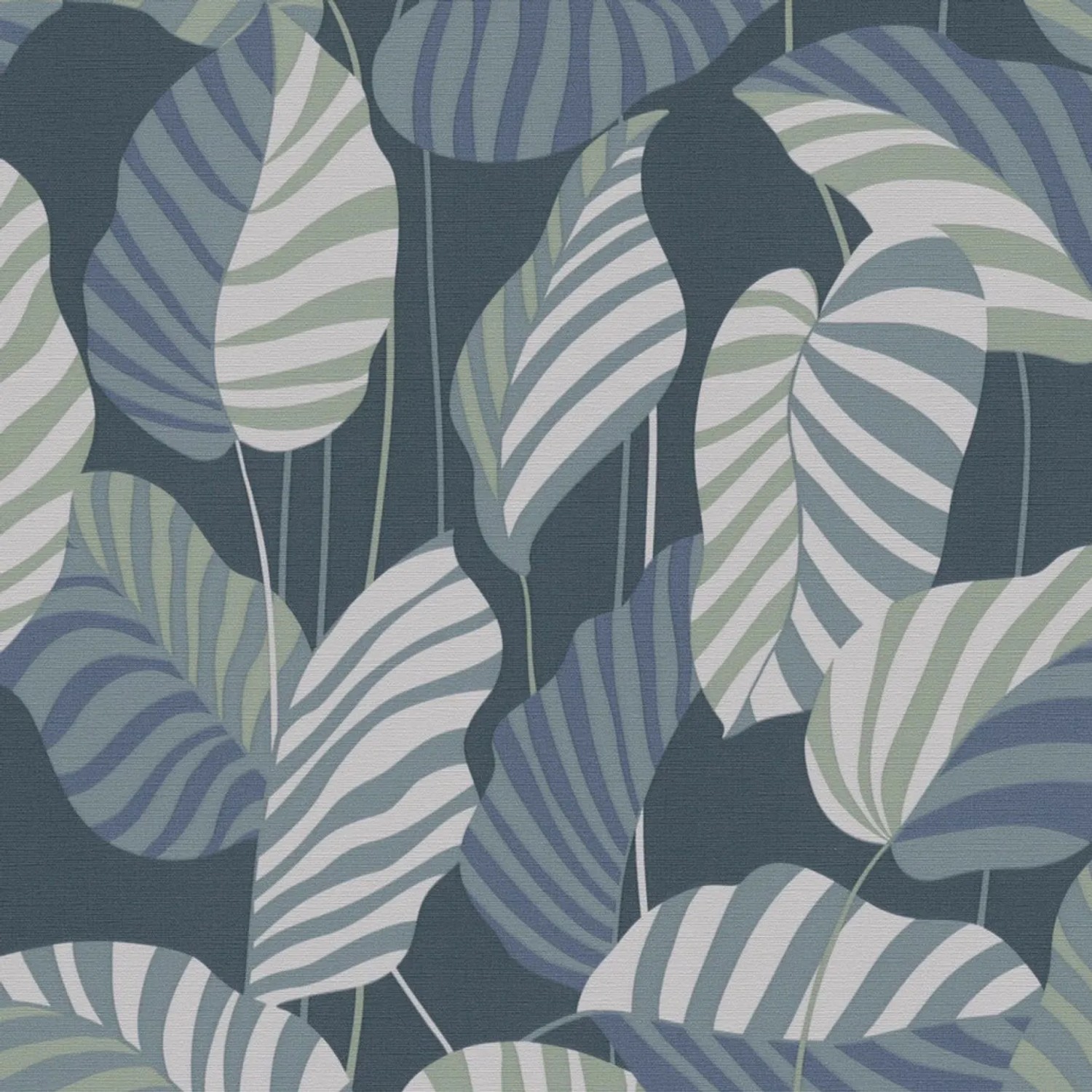 Tadessi Tapete Floral M1-No.4256 Vliestapete in Blau