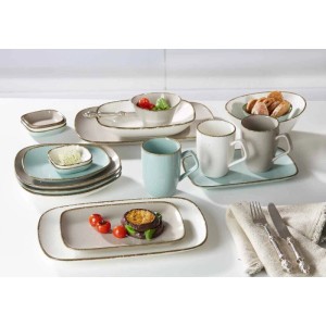 Ritzenhoff & Breker Casa Servierplatten-Set 2-teilig Blau