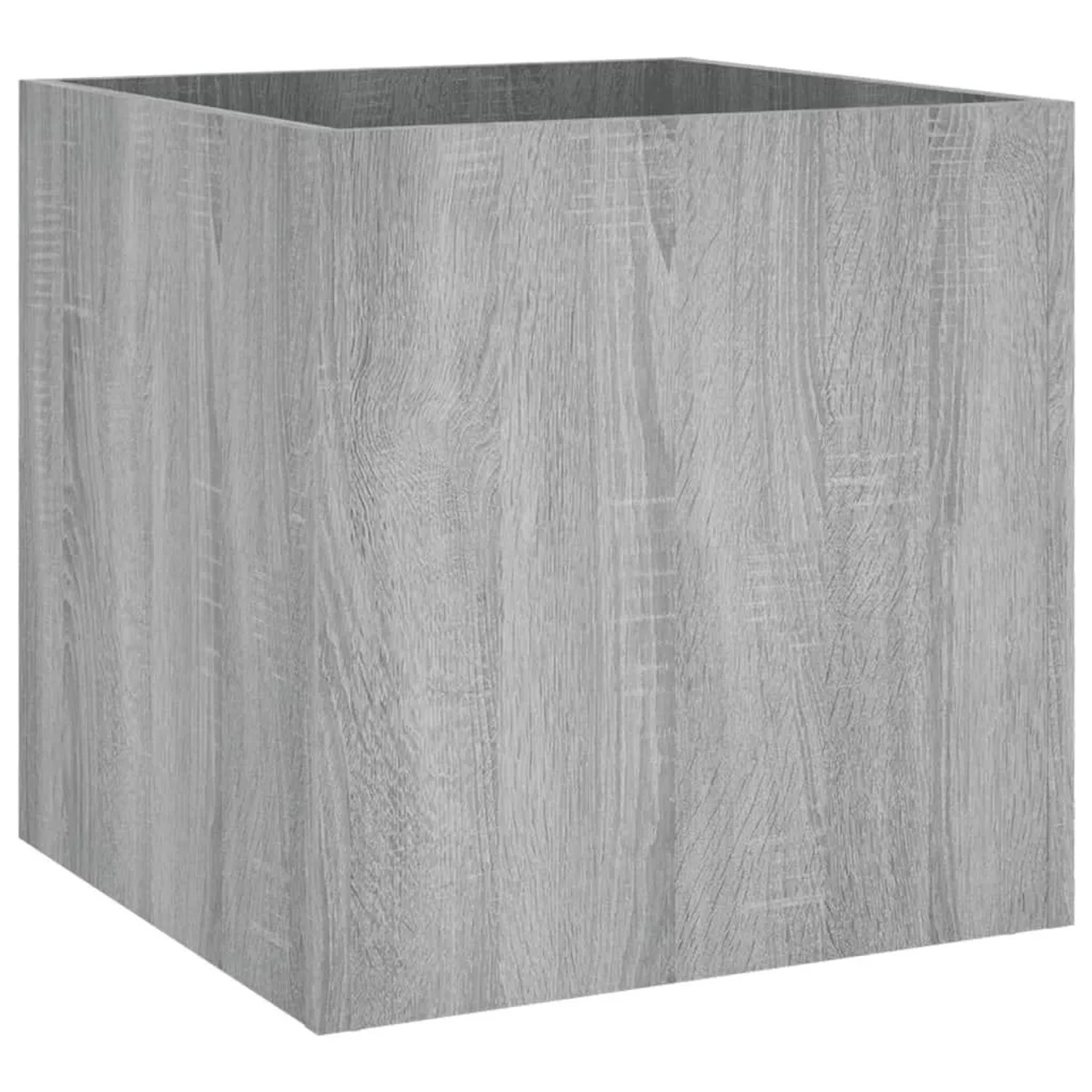 vidaXL Pflanzgefäß Grau Sonoma 40x40x40 cm Holzwerkstoff 820500 günstig online kaufen
